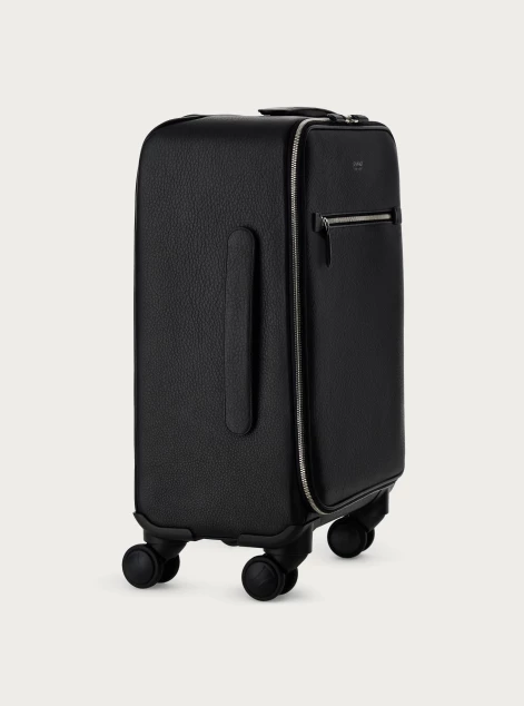 Tumbled calfskin trolley