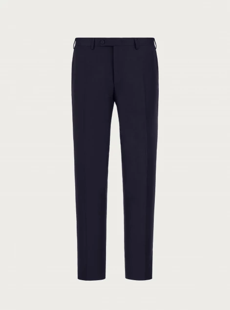 Navy blue wool pants