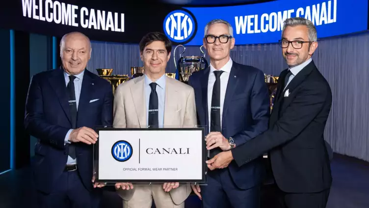 Canali becoming the Official Formal Wear Partner of FC Internazionale Milano